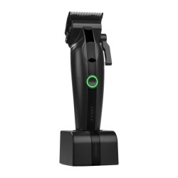 Masina de tuns Cocco Veloce Lite Clippper Black/Black - articol profesional doar pentru frizeri si stilisti