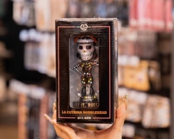 Suavecito mascota bobble head La Catrina - Img 2