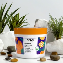 Masca impotriva caderii parului Agiva Caffeine Ginseng Pro Care Hair Mask 300 ml - Img 3