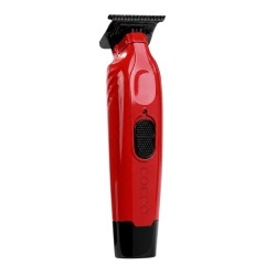 Masina de contur Cocco Hyper Veloce trimmer Red - articol profesional doar pentru frizeri si stilisti - Img 7
