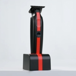 Masina de contur Cocco Veloce Lite trimmer black-red - articol profesional doar pentru frizeri si stilisti