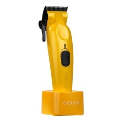 Masina de tuns Cocco Hyper Veloce Yellow - articol profesional doar pentru frizeri si stilisti