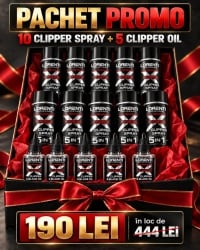 Pachet Maximus Lorenti Clipper Spray + Clipper Oil