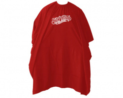Pelerina de tuns Suavecito M576RN OG Script Red Barber Cape