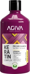 Sampon cu Keratina Agiva Keratin Complex Pro Care Shampoo 500 ml