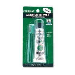 Ceară de mustață Clubman Pinaud Moustache Wax Neutral, neutru, 14 g