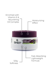 Crema de maini si de fata Sinep hand and face cream yogurt blackberry 300 ml - Img 2