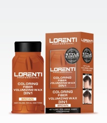 Fibre par maro cu volum Lorenti volume fiber brown 30 gr