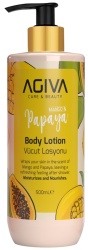 Lotiune de corp Agiva Care & Beauty Body Lotion Mango Papaya 500 Ml