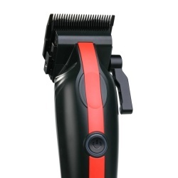 Masina de tuns Cocco Veloce Lite Clipper black/red - articol profesional doar pentru frizeri si stilisti - Img 7