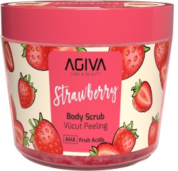 Scrub de corp Agiva Care & Beauty Body Scrub Strawberry 300 ml