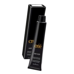 Vopsea de par profesionala Cree numarul 5.22 maro intens cu reflexe irise deschis - intense irisee light brown 100 ml - Img 2