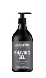 Gel de barbierit Menspire shaving gel Infuse Tobacco scent 1000 ml