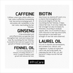 Masca impotriva caderii parului Agiva Caffeine Ginseng Pro Care Hair Mask 300 ml - Img 4