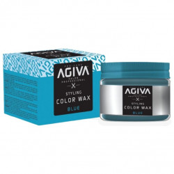 Ceara colorata AGIVA COLOR WAX BLUE 120 ML