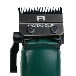 Masina de tuns Cocco Veloce Lite Clipper green-white - articol profesional doar pentru frizeri si stilisti - Img 4