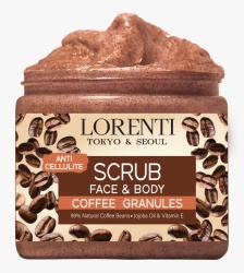 Srub pentru fata Lorenti facial scrub coffee 500 ml