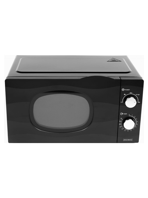 Cuptor cu microunde 20 L 700 W Royalty Line negru RL-MW20.756.2