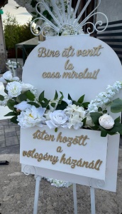 Placă extra pentru panou tip cutie 'Bine ați venit' - Img 2