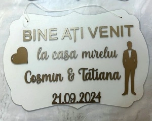 Set Placuțe 'Bine ați venit' - Img 2