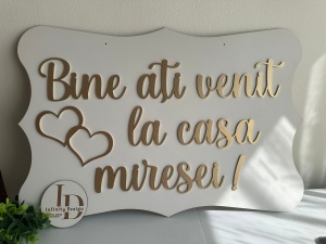 Set Placuțe 'Bine ați venit' - Img 1
