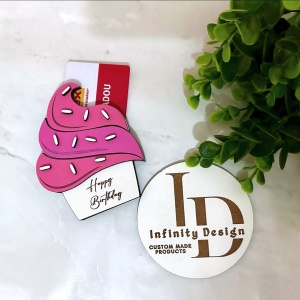 Cutiuță tip brioșă pentru bani/ card cadou