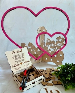 Guestbook personalizat pentru nuntă