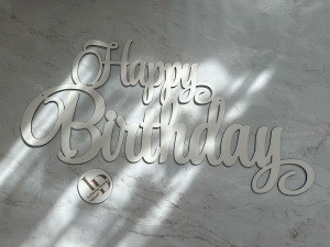 Happy Birthday pentru panou foto