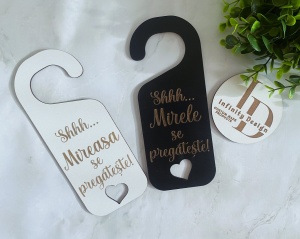 Set semne pentru ușă