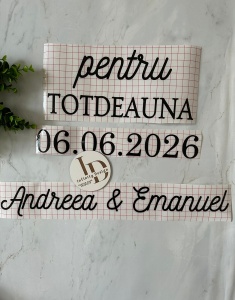 Sticker pentru oglindă ' pentru totdeauna' - Img 3
