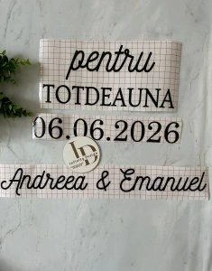 Sticker pentru oglindă ' pentru totdeauna' - Img 3