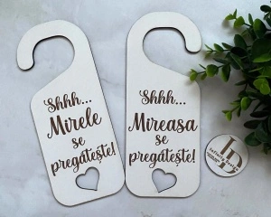 Set semne pentru ușă