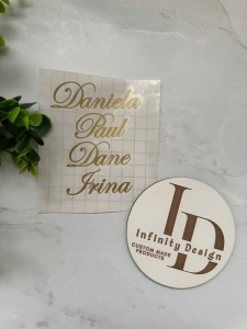 Sticker cu nume pentru pahar - Img 2