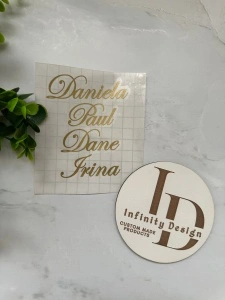 Sticker cu nume pentru pahar - Img 2
