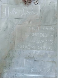 Sticker pentru oglinda - Hello Darling - Img 3