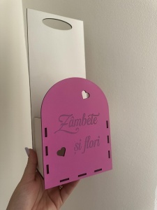 Cutie pentru aranjament - Zâmbete și Flori