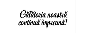 Sticker pentru oglindă ‘Calatoria noastra continua’