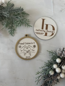 Glob Primul Crăciun familie