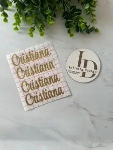 Sticker cu nume pentru baloane - Img 4