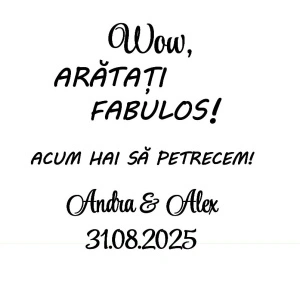 Sticker pentru oglindă ' arătați fabulos'