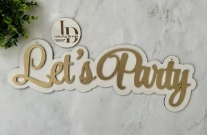 Let's Party pentru panou foto