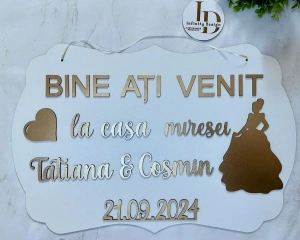 Placuță 'Bine ați venit'