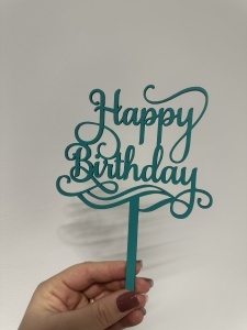 Topper tort 'Happy Birthday’