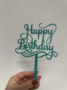 Topper tort 'Happy Birthday’