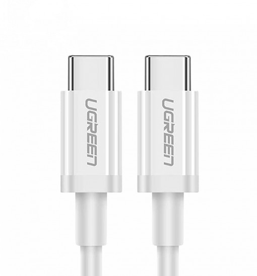 Cablu de Date USB-C la Type-C PD60W, 3A, 2m - Ugreen (60520) - White