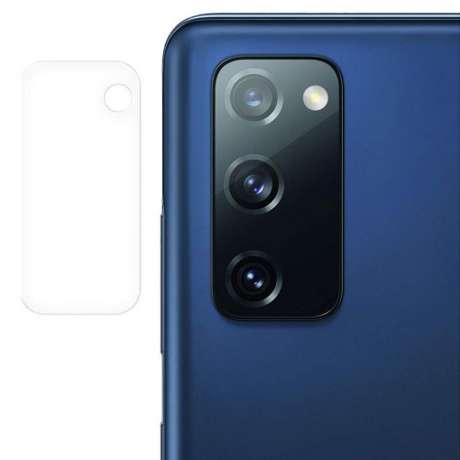 Folie Camera pentru Samsung Galaxy A02s / A03s - Mocolo Full Clear Camera Glass - Clear