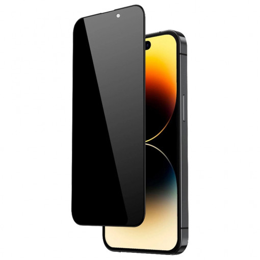 Folie protectie telefon iPhone 14 Pro - Lito D+ Privacy Glass - Black