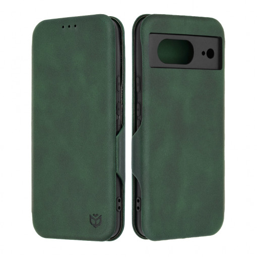 Husa telefon Google Pixel 8 Techsuit Safe Wallet Plus, Green