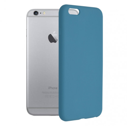 Husa telefon iPhone 6 Plus / 6s Plus - Techsuit Soft Edge Silicone - Denim Blue