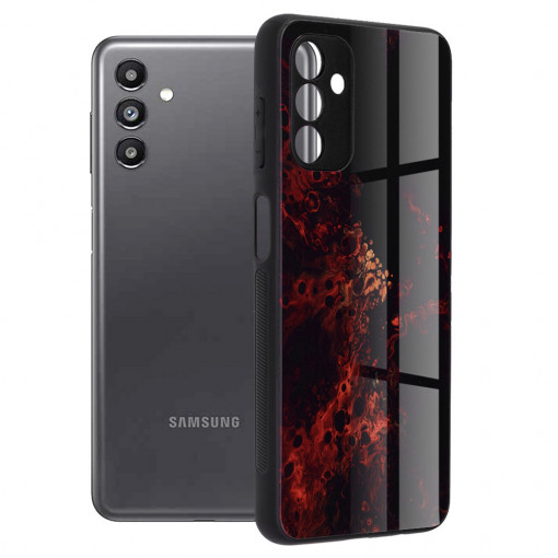 Husa telefon Samsung Galaxy A13 5G / A04s - Techsuit Glaze Series - Red Nebula